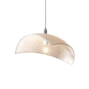 Lampe suspendue de designer nordique, forme ovale, LED E27, commande par interrupteur, pour restaurant, bar, hôtel, café, éclairage - Product Image 5