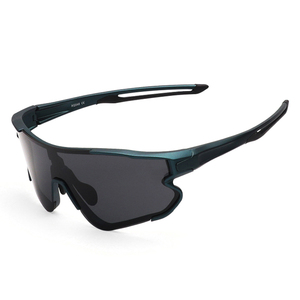 UKOLY-Gafas polarizadas para pesca, gafas de sol deportivas de golf, color negro oscuro, UV400 - Product Image 1