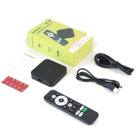 TV Box Android 10 ATV Allwinner H313 Quad Core 4K 2024 Económico con Control Remoto por Voz BT 2G 16G