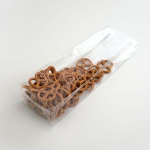 Sacs en plastique à fond carré ultra-transparents avec matériau résistant à <span class=keywords><strong>la</strong></span> graisse et anti-perforation pour le <span class=keywords><strong>pain</strong></span> et les pâtisseries prêts à consommer - Product Image 1