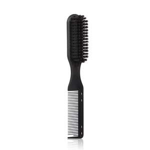 Beschichtung Benutzer definiertes Logo <span class=keywords><strong>Barber</strong></span> Pole Pattern Doppelseitiger Hals reiniger Duster <span class=keywords><strong>Barber</strong></span> Fade <span class=keywords><strong>Brush</strong></span> Fade Bart bürsten - Product Image 4