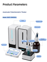 Titrateur Potentiométrique Automatique de Laboratoire Haute Précision, Titration Multi-Méthodes, Testeur de Qualité de l'Eau PH ORP Temp Chlorure Ion