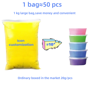 Di alta qualità 1 kg/bag Air Dry polimero argilla 36 colori morbidi Super leggeri per fai da te giocattoli fatti a mano prezzo all'ingrosso <span class=keywords><strong>Playdough</strong></span> & melma - Product Image 5