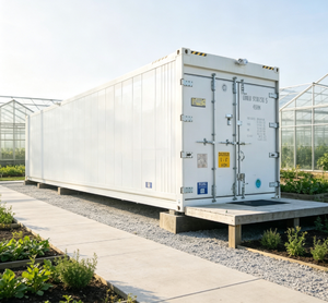 Sistema de Cultivo Vertical de Azafrán Hidropónico en Contenedor, Invernadero Móvil con Control Climático, Precio de Fábrica - Product Image 1
