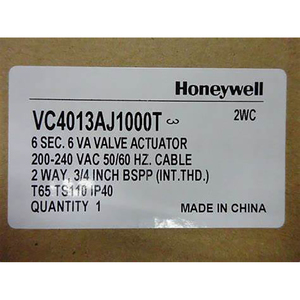 แอคชูเอเตอร์ฮันนี่เวลล์ รุ่น VC4013 พร้อม VC4013AP1000T ป้องกันน้ำและฝุ่นระดับ IP67 แรงดัน 20 บาร์ 220VAC รับประกัน 1 ปี - ระบบควบคุมอัตโนมัติ - Product Image 3