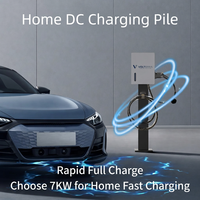 Pengisi Daya EV AC Tipe 2 7KW OCPP Smart Wallbox Dengan Kontrol Aplikasi Untuk Pengisian Daya Komersial Dan Rumah Tangga