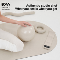 Accessoires de Pilates en gros : Haltères capsule, anneaux, blocs, balles, bandes, poids de cheville, tapis, couleur personnalisée pour kit de Pilates pour femmes