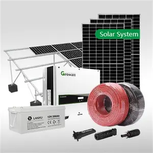 Complete Off Grid 10kw Home Solar System 10 Kw 12 Kw 15 Kw Solar Energy 10000w Solar Panel