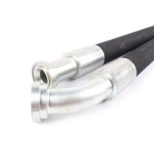 Custom-Made High-Pressure Steel Wire Braided Oil-Resistant <b>Rubber</b> Hoses for Engineering Machinery Mining Hydraulic Oil Hoses - Product Image 1