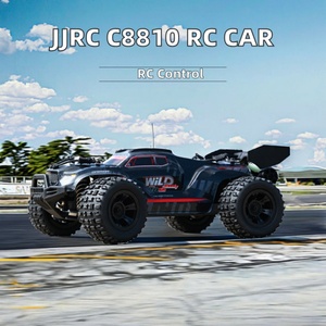 JJRC C8810 Voiture RC électrique 4x4 haute vitesse à balais de charbon, échelle 1:18, en métal, pour drift, pour adultes, 4 canaux, télécommande 80M+, chargeur - Product Image 2