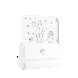 Lampe de nuit LED à brancher 0,5W à économie d'énergie, avec capteur de lumière et motif visage souriant mignon, certifiée CE RoHS, vente en gros d'usine, lampe de nuit OEM - Product Image 1