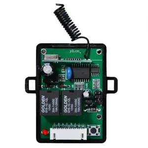 Sakelar pengendali jarak jauh kit penerima remote control dua saluran relay nirkabel jarak jauh model populer YET405PC-2