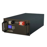 Rak Server terbaik 15kWh 51.2V 300AH 100AH Lifepo4 baterai Lithium Ion daya matahari 48V 200ah paket baterai penyimpanan energi rumah