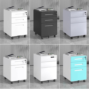 Yinlong Nhà máy cung cấp trực tiếp bán buôn thực tế ba-ngăn kéo lưu trữ Tủ hồ sơ bệ tủ khóa - Product Image 6