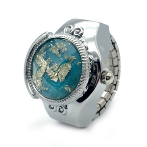 Montre à doigt couleur bonbon, mini montre à quartz brillante avec diamants, bracelet élastique, cadeau pour femmes, filles, <span class=keywords><strong>étudiant</strong></span>es - Product Image 3