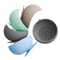Gamelle anti-glouton en silicone de qualité alimentaire pour animaux de compagnie, avec ventouse intégrée, protection ergonomique du cou, pour chiens et chats