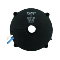 Transformateur de courant à noyau divisé YHDC SCT018R, sortie 5A, entrée 50-200A, précision 0,5%-3%, noyau en acier au silicium laminé, 50Hz-60Hz