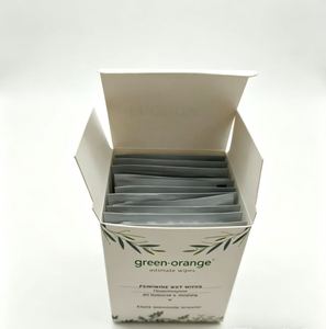 Lingettes nettoyantes intimes biodégradables et jetables pour l'hygiène féminine - Product Image 3