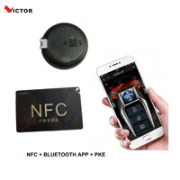 Système d'alarme de sécurité pour voiture Accord, 12V, déverrouillage intelligent par carte NFC, application téléphonique, contrôle PKE BT, mise à niveau du système sans clé unidirectionnel