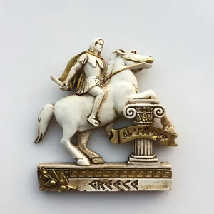Imanes de Resina Personalizados para Refrigerador, Recuerdos Turísticos Griegos, Pegatinas Magnéticas 3D de Grecia Espartana - Product Image 3
