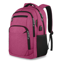 Mochila de nailon para ordenador y documentos, resistente al agua, barata, bandolera para portátil, mochila personalizada para ordenador portátil, mochila para hombre y mujer