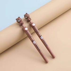 Bán Buôn Chất Lượng Tốt Gel Bút Với Cap Giáng Sinh Gel Bút Văn Phòng Phẩm Tốt Xoay Kim Nib Mực Đen Gel Bút - Product Image 4