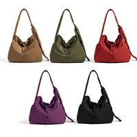 Sac fourre-tout décontracté Fuliya pour femme, grande capacité, avec logo personnalisé, léger, à bandoulière, idéal pour les voyages
