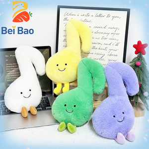 Jouets en <span class=keywords><strong>peluche</strong></span> mignons de haute qualité avec des notes de musique pour les fêtes sur le thème des animaux, récompense pour les enseignants et les élèves - Product Image 3