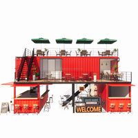 Vente en gros d'usine, livraison rapide, pavillon de transport pop-up de 10 pieds et 20 pieds, maison en panneaux sandwich, restaurant, magasin, conteneur d'expédition