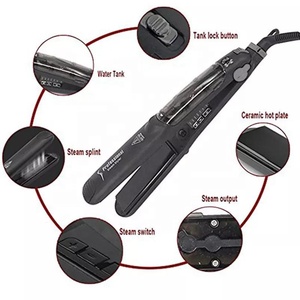 <span class=keywords><strong>2</strong></span>-in-1 krul- en stijltang met stoom, professionele stoom haarstyler, salon stijltang, toermalijn stijltang - Product Image 4