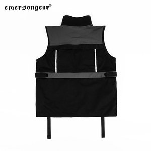 Emersongear Street Men Vest <strong>Jacket</strong> Outdoor Casual Multi Pocket Vest Summer Black <strong>Cargo</strong> Utility Vest <strong>Jacket</strong> for <strong>Women</strong> - Product Image 2