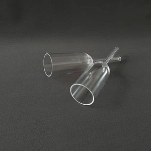 Tubo de ensayo de vidrio de cuarzo transparente personalizado Tubo de vidrio resistente al calor - Product Image 4