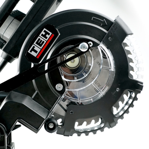 <span class=keywords><strong>Scie</strong></span> <span class=keywords><strong>à</strong></span> <span class=keywords><strong>onglet</strong></span> coulissante industrielle filaire TEH OEM haute performance 1800W avec moteur <span class=keywords><strong>à</strong></span> balais et <span class=keywords><strong>lame</strong></span> de 210 mm <span class=keywords><strong>pour</strong></span> la découpe du <span class=keywords><strong>métal</strong></span> et du bois - Product Image 6