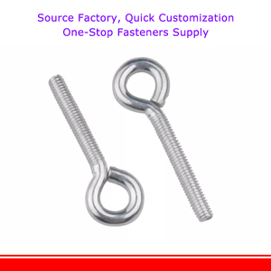 Cáncamo de acero al carbono/gancho de anillo/perno de anillo/tornillo de diente de máquina de ojo de oveja cerrado M3 M4 M5 M6 M8 M10 M12 - Product Image 4