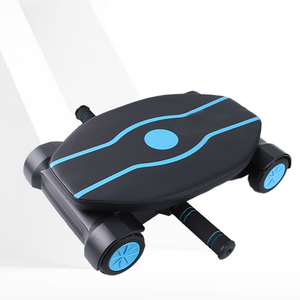 Rouleau abdominal Wavar AB Wheel unisexe en acier et nylon pour exercices de fitness, entraînement de force et tonification, idéal pour la maison et la salle de sport - Product Image 2