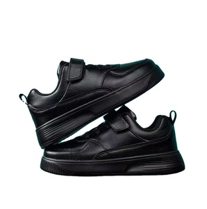 รองเท้าเด็กนักเรียนแบบลำลองสีดำขาว หนัง PU น้ำหนักเบา ขายดีทุกฤดู สำหรับเด็กชายและเด็กหญิง ส่งตรงจากโรงงาน - Product Image 1