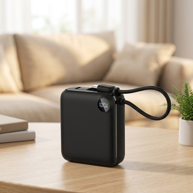 2026 ODM Fast Charging 20000mAh 10000MAH Li-Polymer Battery Outdoor Large-Capacity Portable Power Bank with Plug