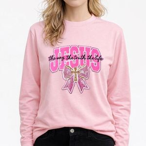 Nuevo Parche Bordado de Chenilla Termoadhesivo de Gran Tamaño (28 cm) con Borde Plateado/Dorado, con Diseño de 'God Is Good', Crucifijo y Jesús, para la Esperanza - Product Image 3