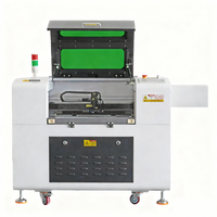 Máquina de Grabado y Corte Láser de CO2 de Alta Precisión 6040 para Madera, MDF y Papel con Corte de Materiales No Metálicos, CNC, Wi-Fi/USB