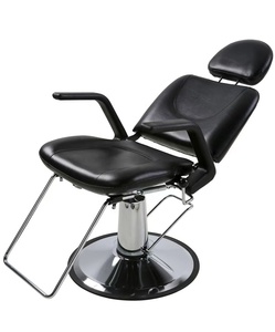 Reclining Styling Chair All Purpose Modern Hydraulic Salon Chair With Heavy Duty Chrome for Professional Hair <strong>Stylists</strong> - Product Image 3