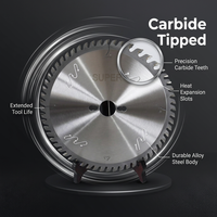 Lame de scie circulaire en carbure TCT ATB de précision OEM pour MDF, bois dur, contreplaqué, stratifié – Coupe ultra-lisse du bois