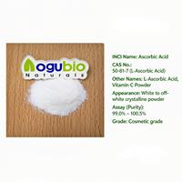 Acide ascorbique (vitamine C) CAS 50-81-7 Qualité cosmétique Pureté 99% Antioxydant Ingrédient éclaircissant pour la peau