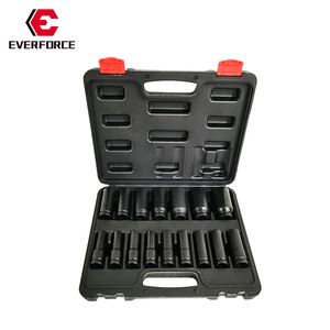 Everforce Socket Set 12 Pc 1/2 In Drive Industrial Grade Automotive Repair Tools - Product Image 1