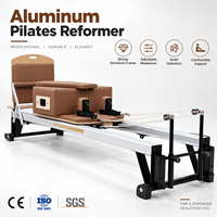 Reformer Pilates Aluminium Pabrik OEM untuk Penggunaan Studio, Reformer Pilates dari Paduan Aluminium, Tempat Tidur Pilates untuk Kebugaran