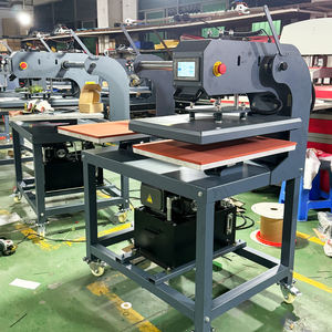 J Sublimación neumática Estación doble Tela Calor Prensa plana Sublimación Hierro Camiseta Máquina <span class=keywords><strong>de</strong></span> impresión con posición láser - Product Image 6