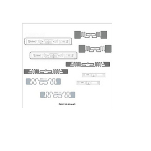 Özel pasif yazdırılabilir anti-theft UHF <span class=keywords><strong>RFID</strong></span> fiyat PET takı güvenlik etiketi mücevher yönetimi - Product Image 4