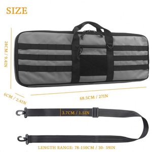 กระเป๋าใส่ธนูแบบกันน้ำ ผลิตตามมาตรฐาน BSCI ทำจากผ้า Cordura พร้อมสายสะพายไหล่และช่องใส่ลูกธนู สำหรับการล่าสัตว์และกีฬากลางแจ้ง - Product Image 4