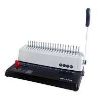Relieuse S308 A4, perforation manuelle et reliure, relieuse à peigne en plastique