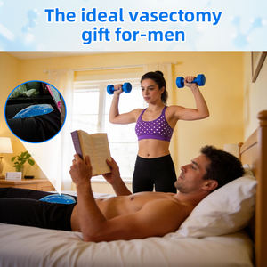 แผ่นประคบร้อนเย็นบรรเทาอาการปวดอัณฑะแบบใช้ซ้ำได้ ปลอดสารพิษ สำหรับผู้ชายหลังการผ่าตัดอัณฑะ บรรจุเม็ดเจล - Product Image 3