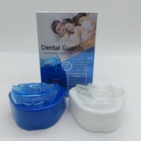 Protège-dents orthodontiques en silicone utilisés pour l'alignement des dents